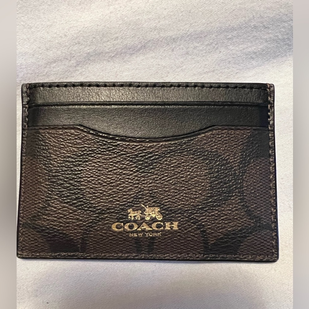 Coach Card Holder Gem